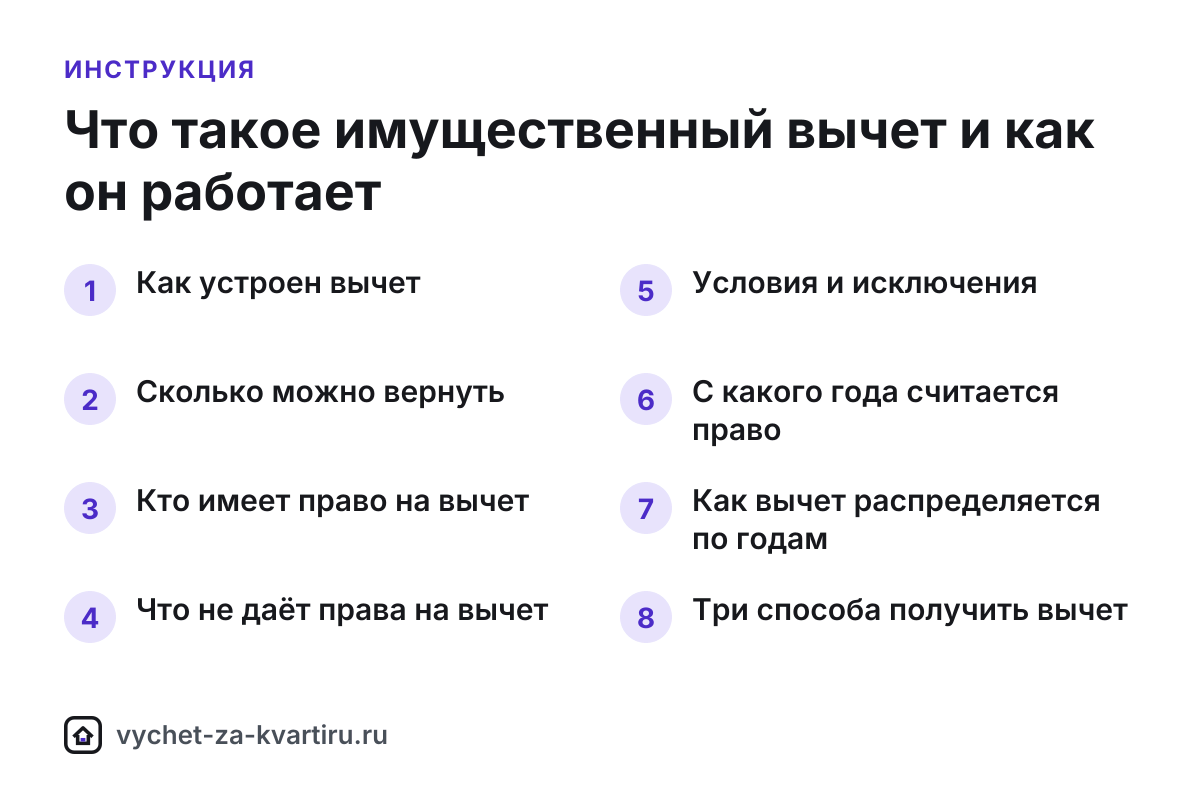 Имущественный вычет за квартиру: что это и сколько вернут